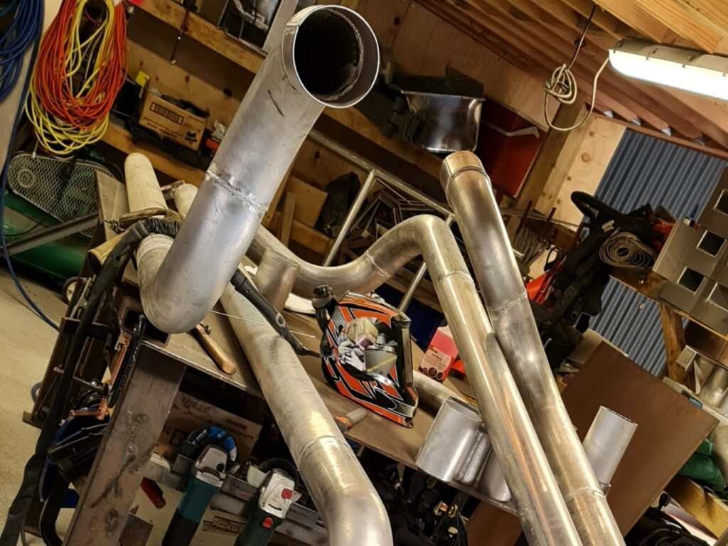 Aluminium Down Pipe